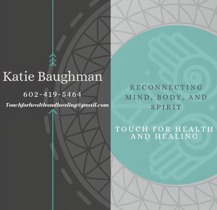 Katie Baughman ‘Touch For Health And Healing’
