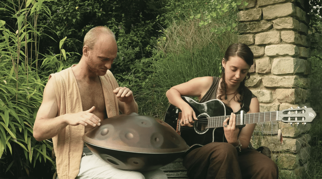 Sun and Moon Meditation | 1 hour handpan & guitar music |