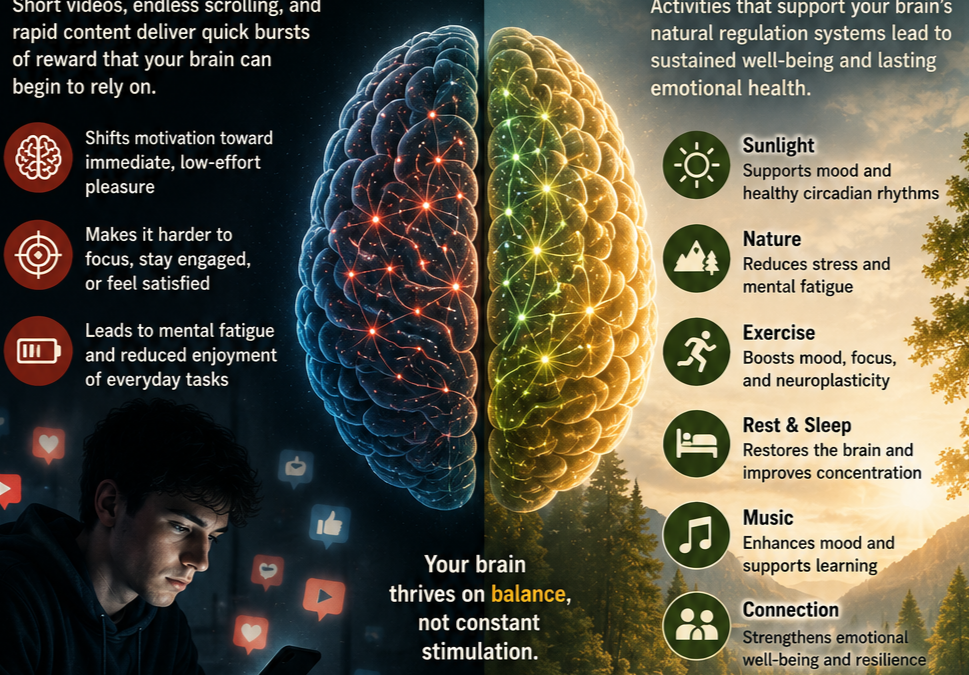 Your Brain Was Not Designed For Endless Scrolling&nbsp;