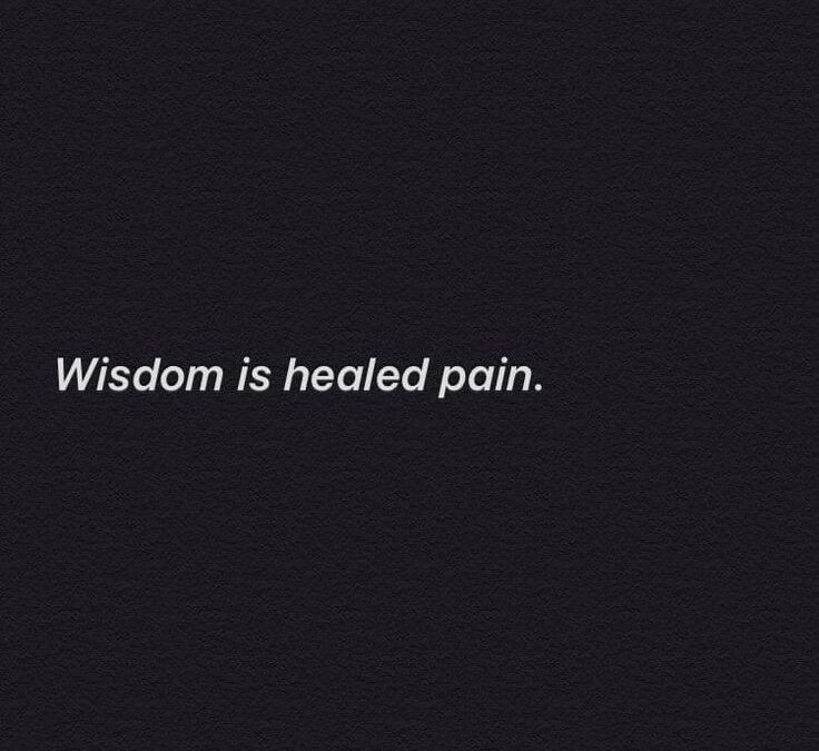 Those Mistakes Are the Price For the Wisdom You Now Have. Don’t Regret. Give Thanks.&nbsp;