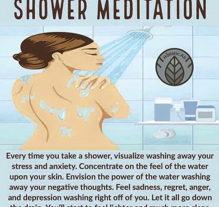 Taking A Shower Can Be More Than Just Having A Bath.&nbsp;