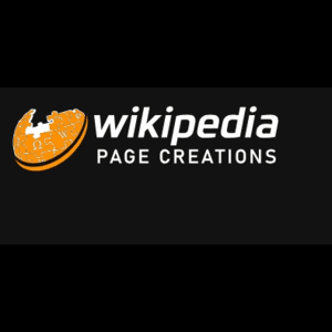 Profile photo of Wikipedia page creations